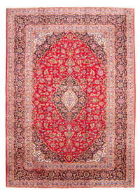 Tapis persan - Keshan - 340 x 243 cm - rouge