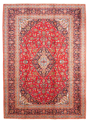 Tapis persan - Keshan - 342 x 242 cm - rouge