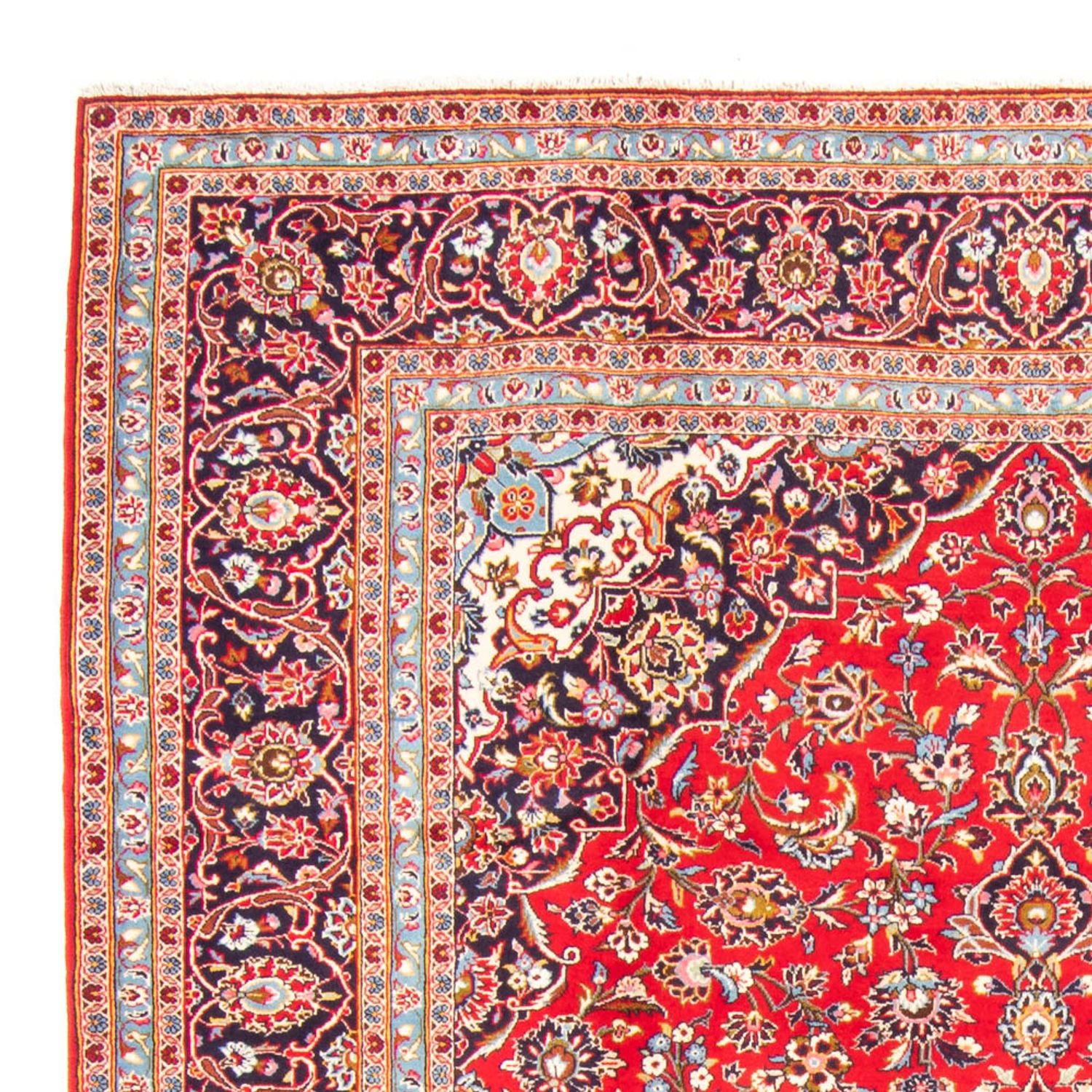 Tapis persan - Keshan - 342 x 242 cm - rouge