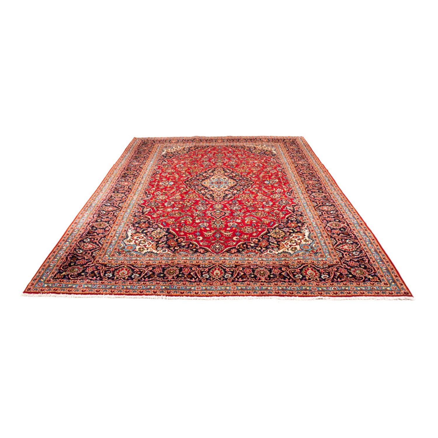 Tapis persan - Keshan - 342 x 242 cm - rouge