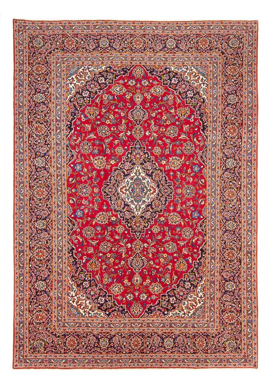 Tapis persan - Keshan - 337 x 246 cm - rouge