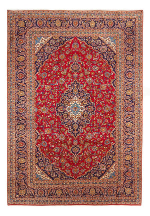 Tapis persan - Keshan - 343 x 242 cm - rouge