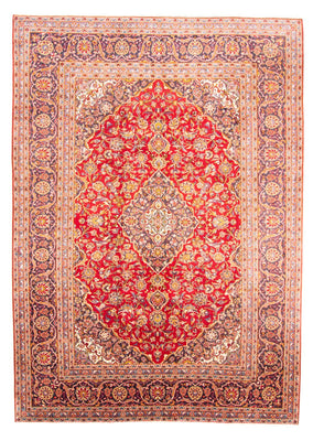 Tapis persan - Keshan - 344 x 243 cm - rouge