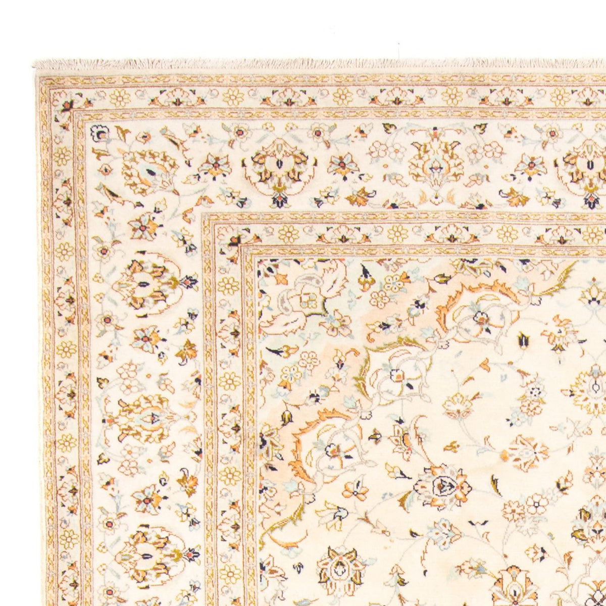 Tapis persan - Keshan - 344 x 243 cm - crème