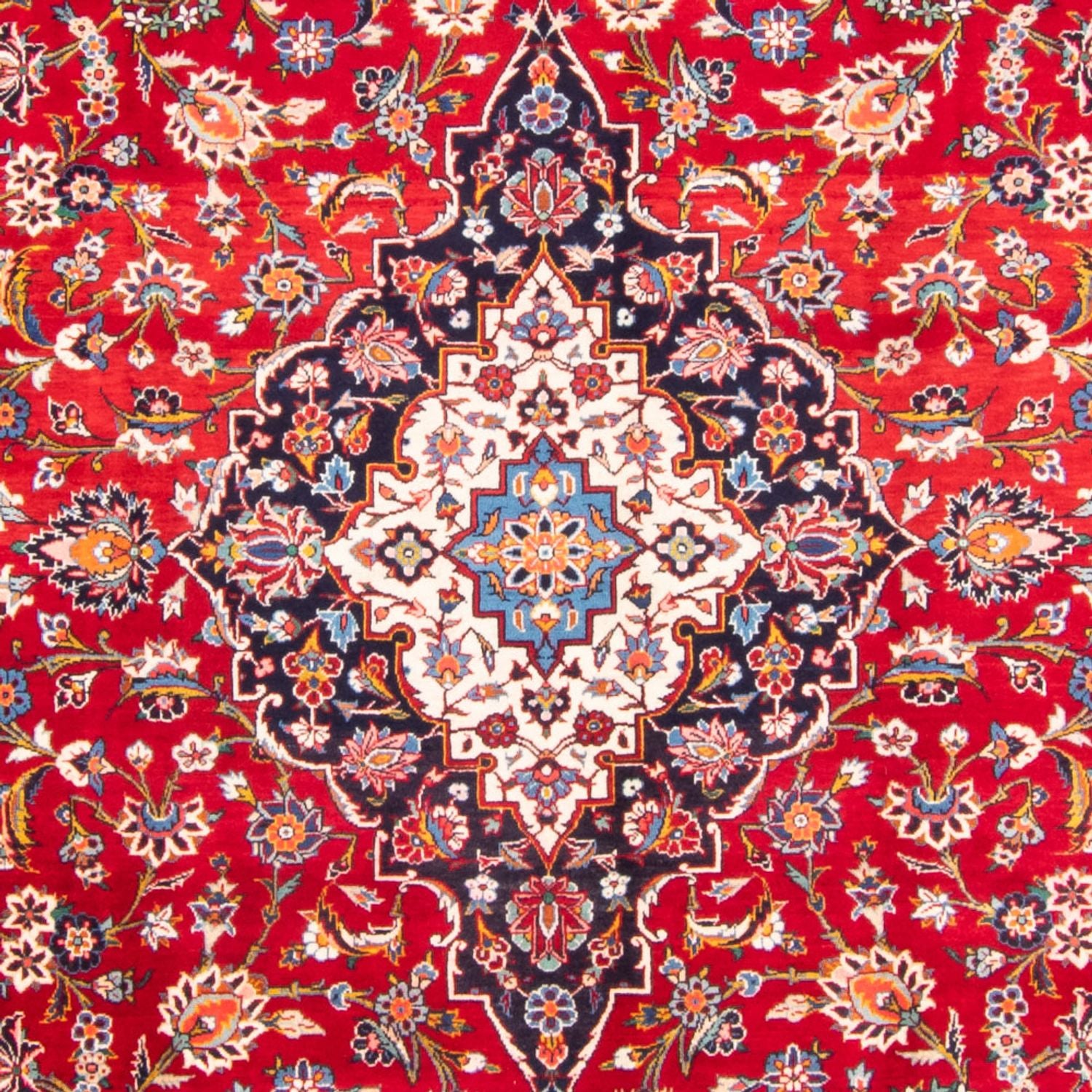 Tapis persan - Keshan - 347 x 242 cm - rouge