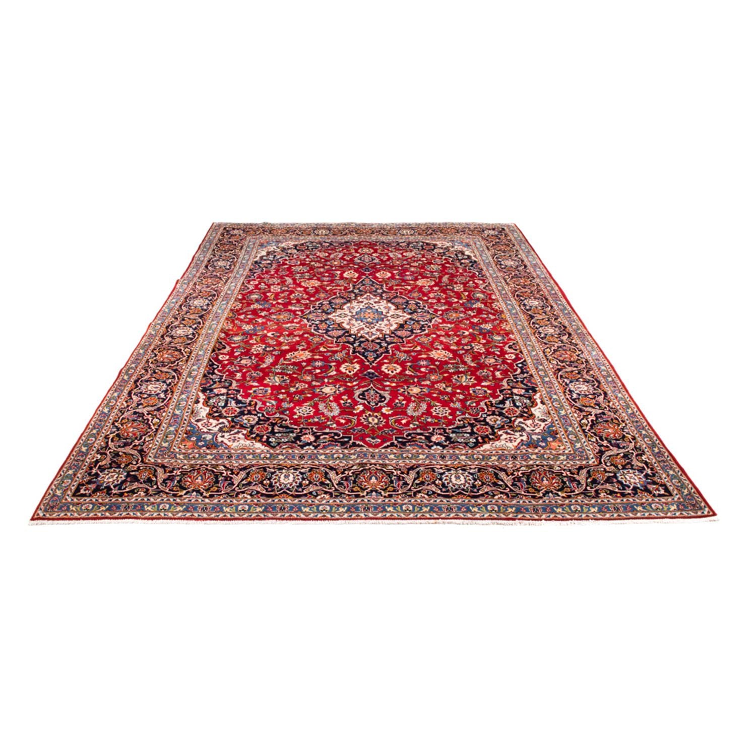 Tapis persan - Keshan - 347 x 242 cm - rouge