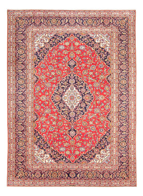 Tapis persan - Keshan - 345 x 244 cm - rouge