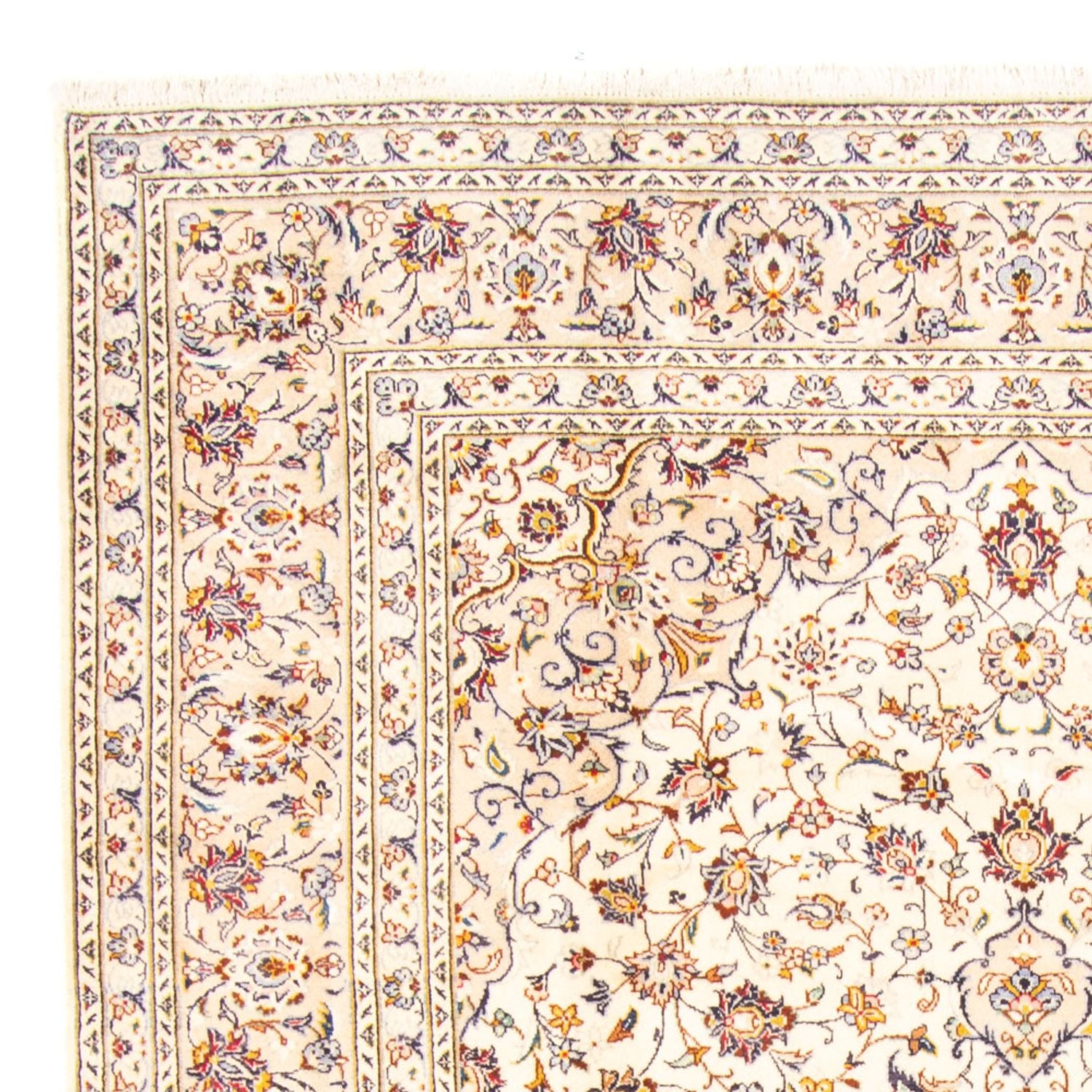 Tapis persan - Keshan - 347 x 243 cm - crème