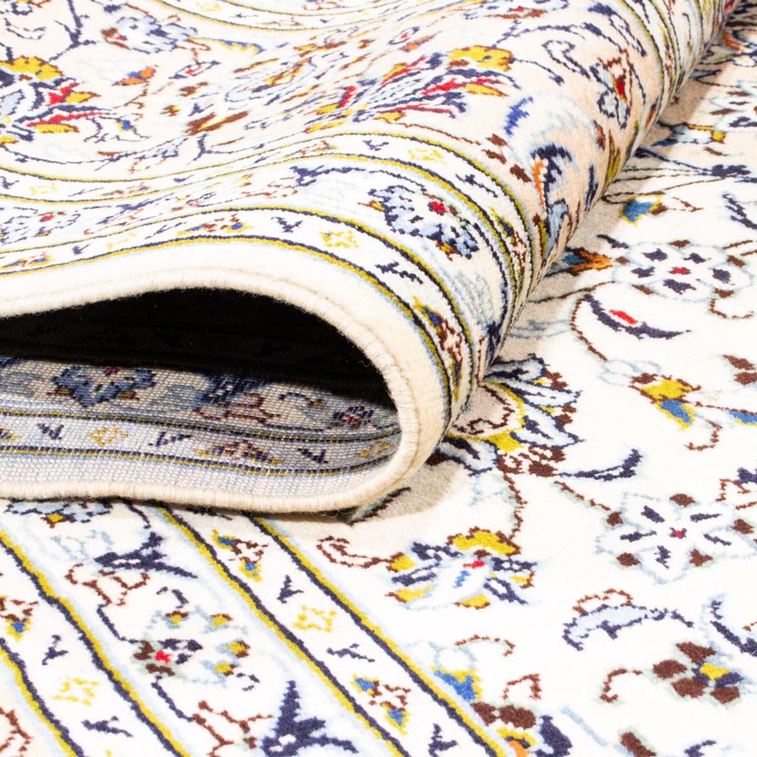 Tapis persan - Keshan - 347 x 244 cm - crème