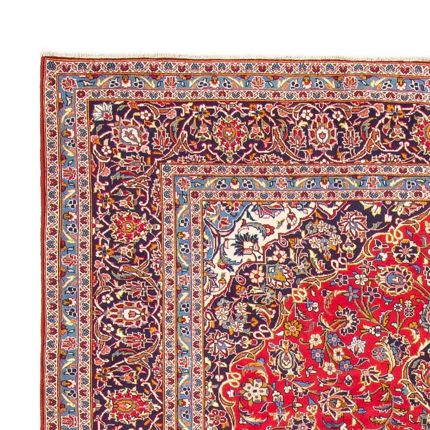 Tapis persan - Keshan - 343 x 247 cm - rouge