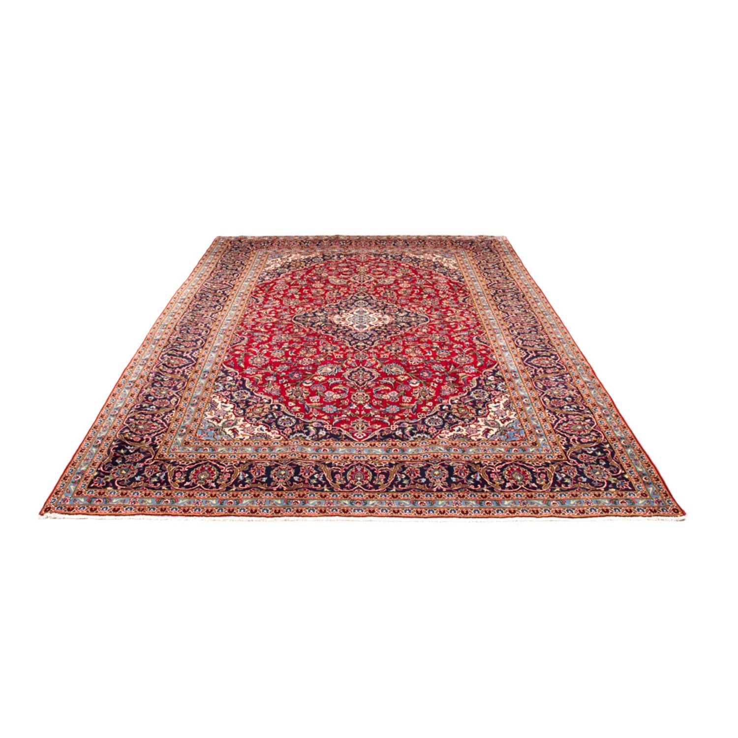 Tapis persan - Keshan - 349 x 243 cm - rouge