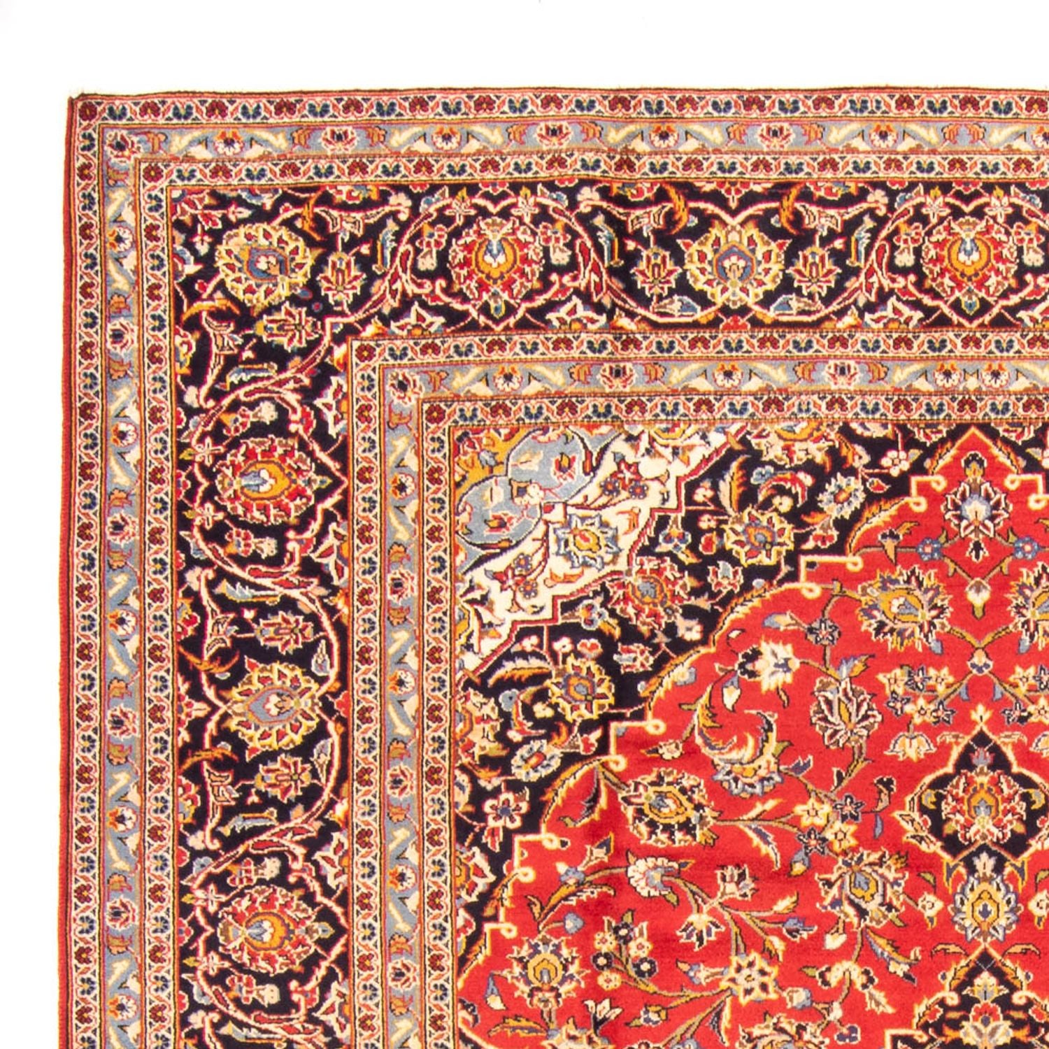 Tapis persan - Keshan - 343 x 248 cm - rouge