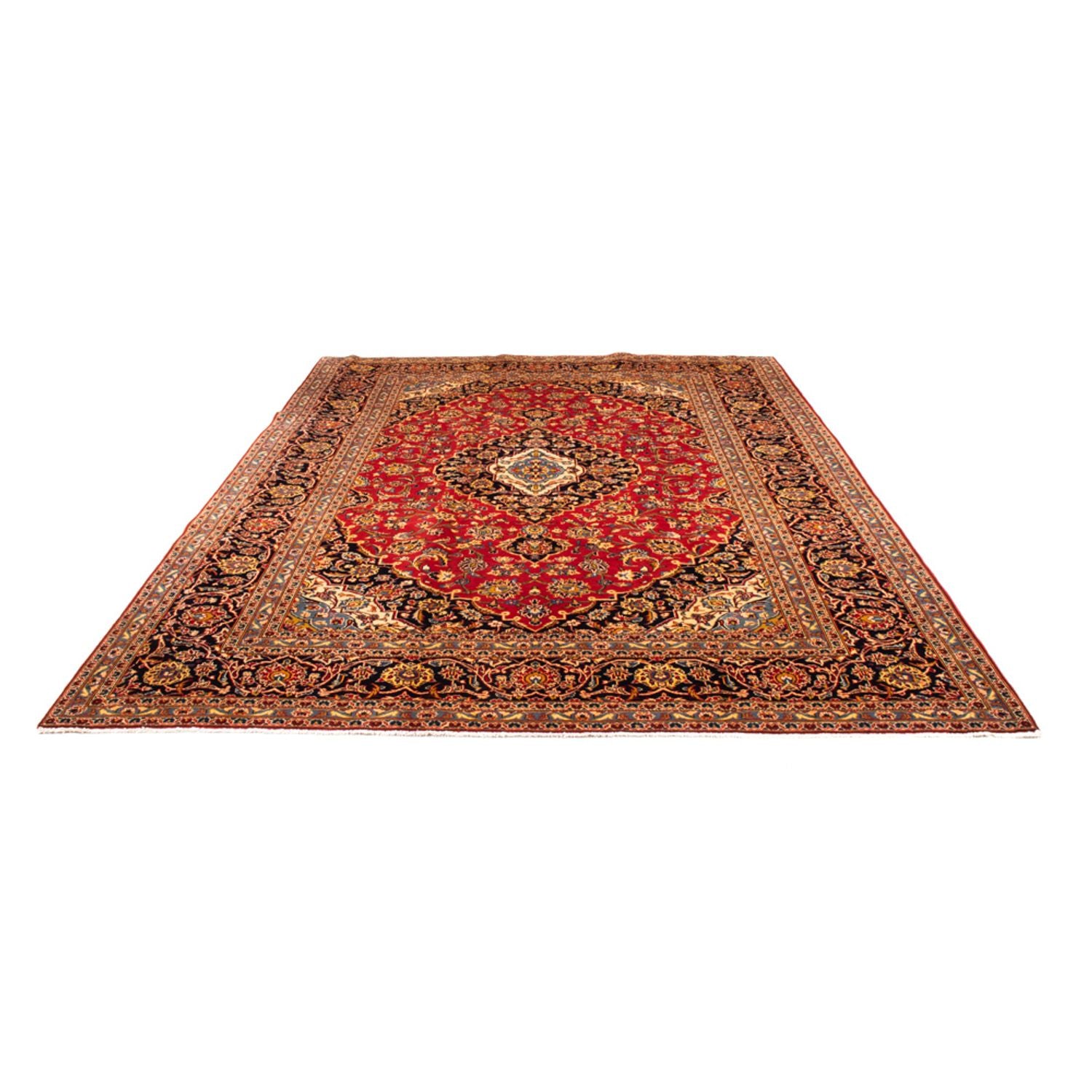 Tapis persan - Keshan - 343 x 248 cm - rouge