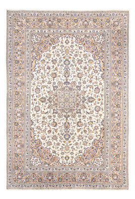 Tapis persan - Keshan - 356 x 240 cm - crème