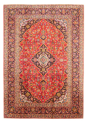 Tapis persan - Keshan - 348 x 247 cm - rouge