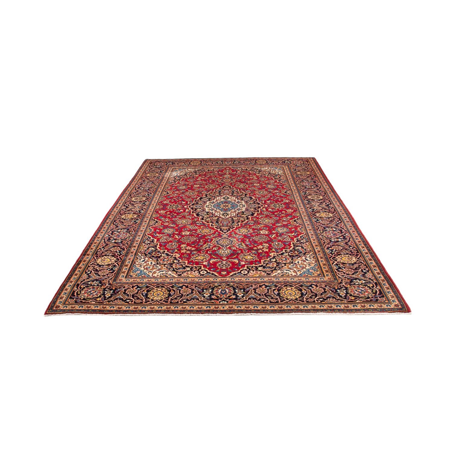 Tapis persan - Keshan - 346 x 250 cm - rouge