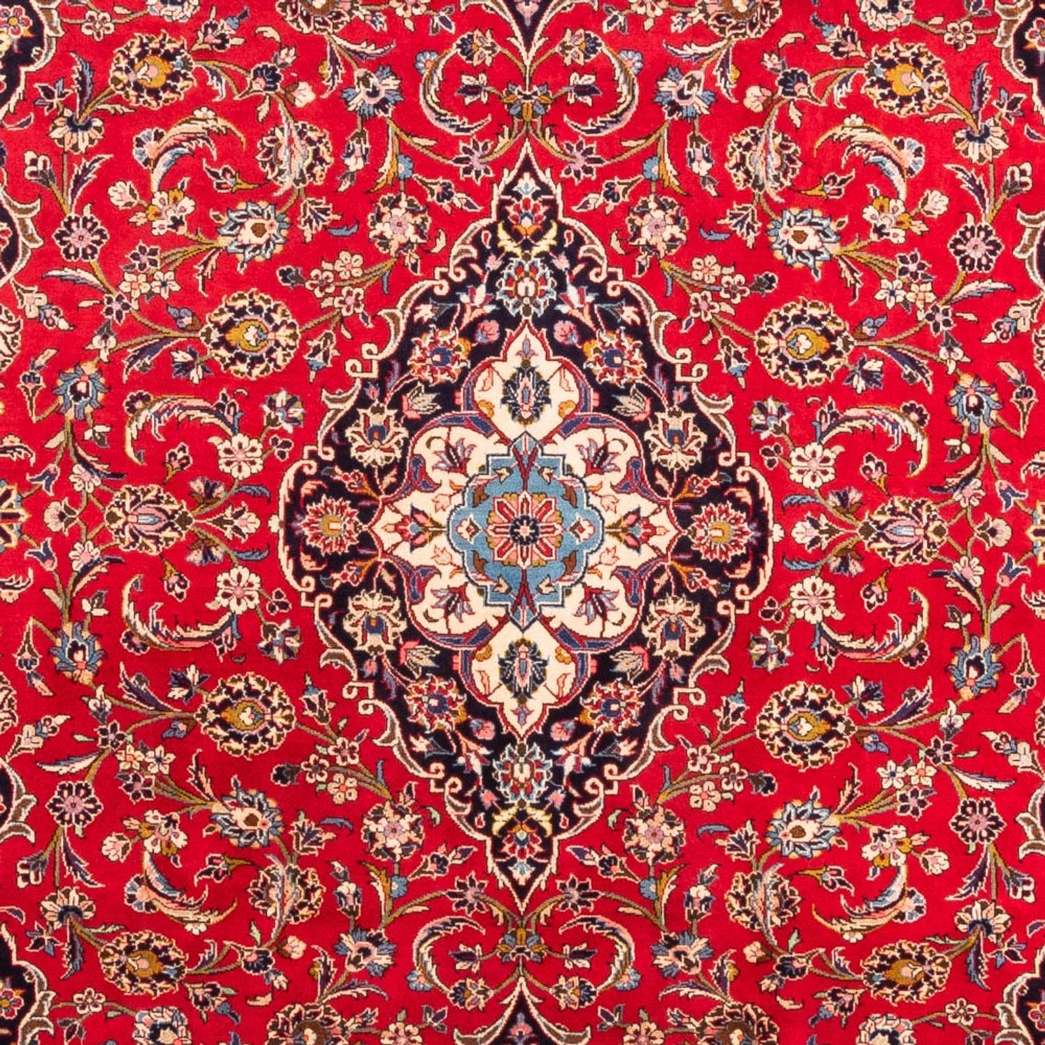 Tapis persan - Keshan - 354 x 245 cm - rouge