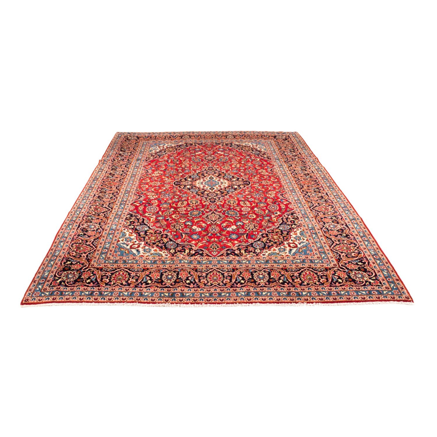 Tapis persan - Keshan - 355 x 245 cm - rouge