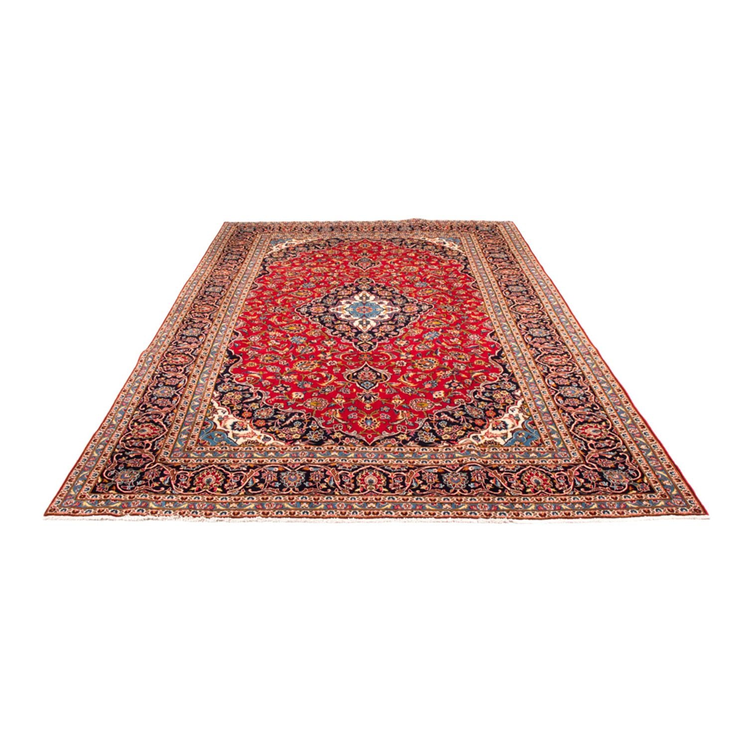 Tapis persan - Keshan - 354 x 246 cm - rouge