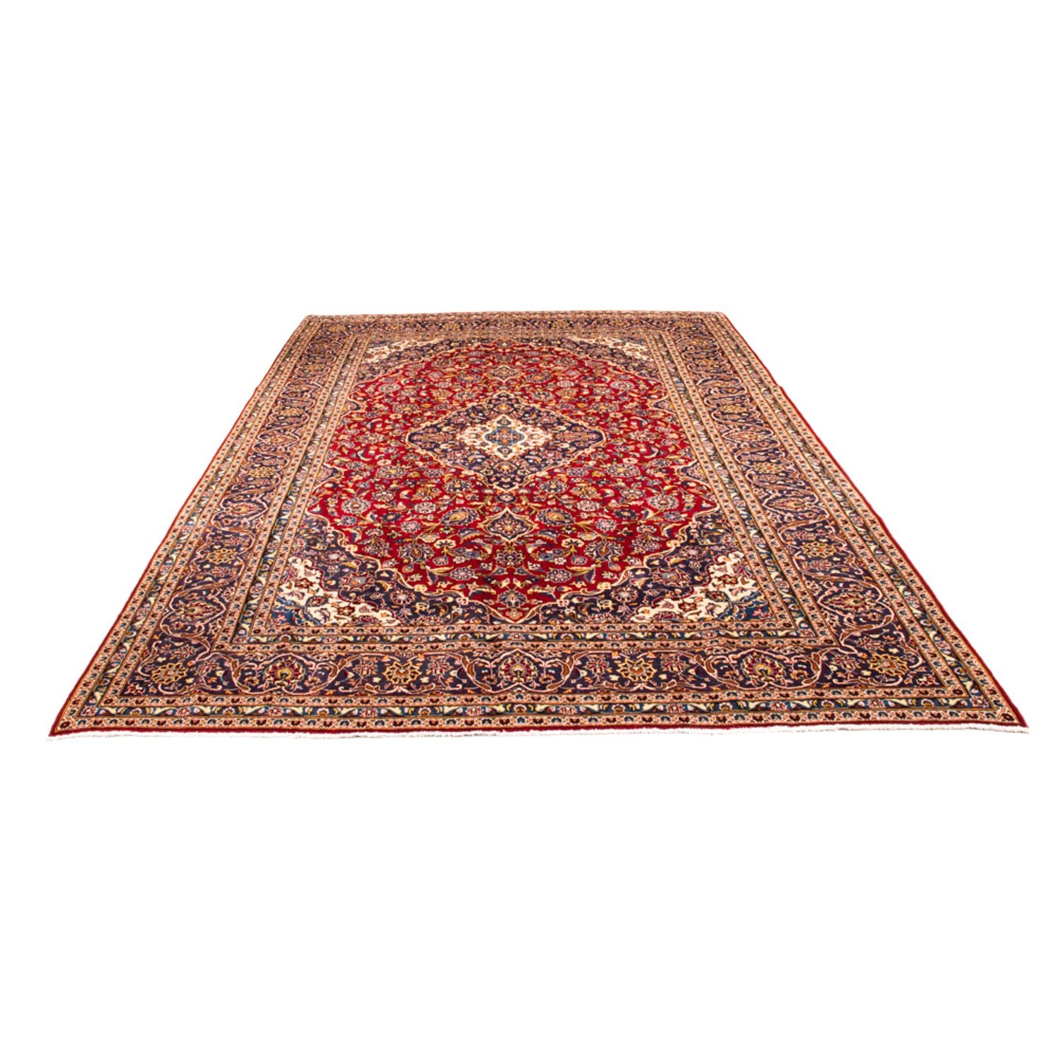 Tapis persan - Keshan - 352 x 248 cm - rouge