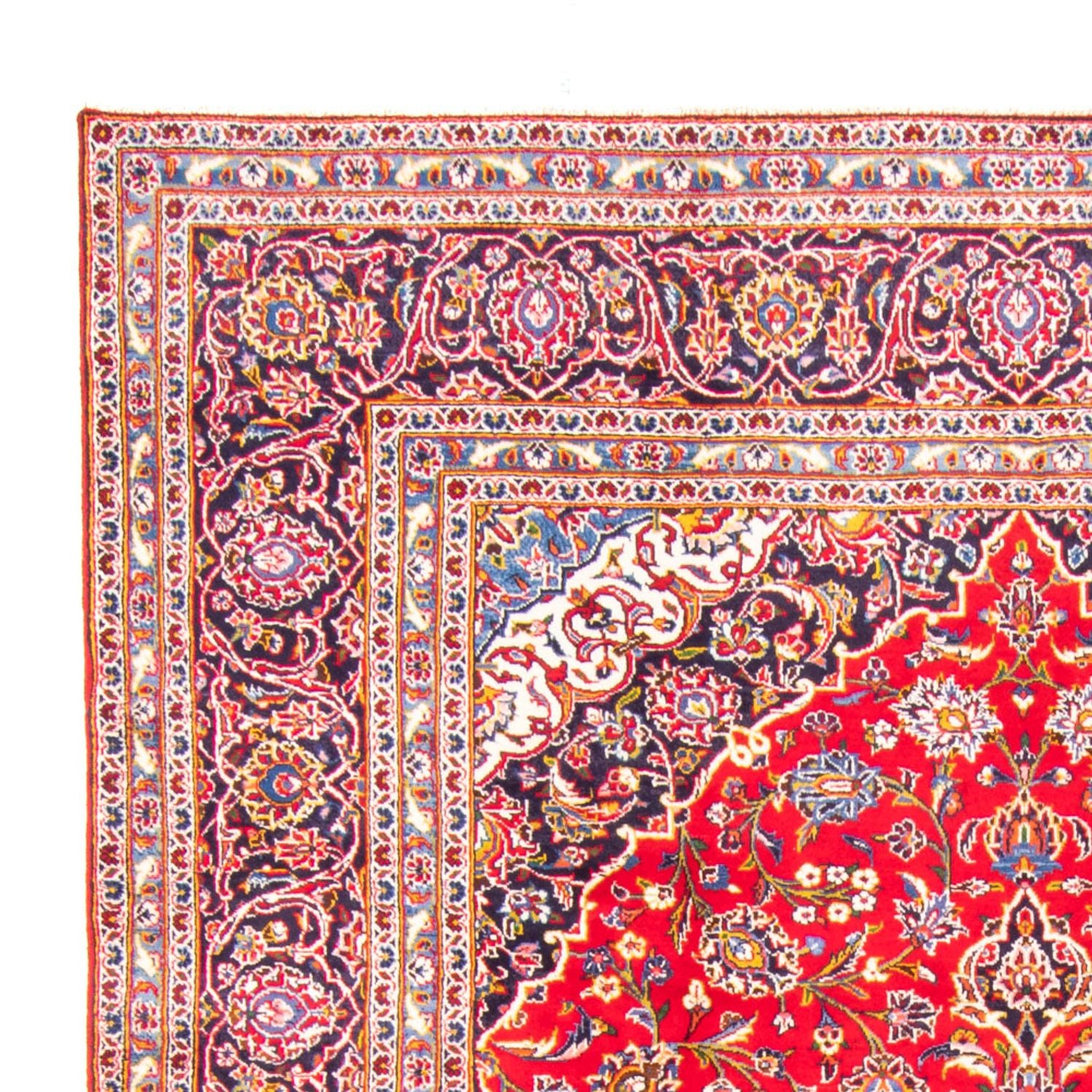 Tapis persan - Keshan - 355 x 246 cm - rouge
