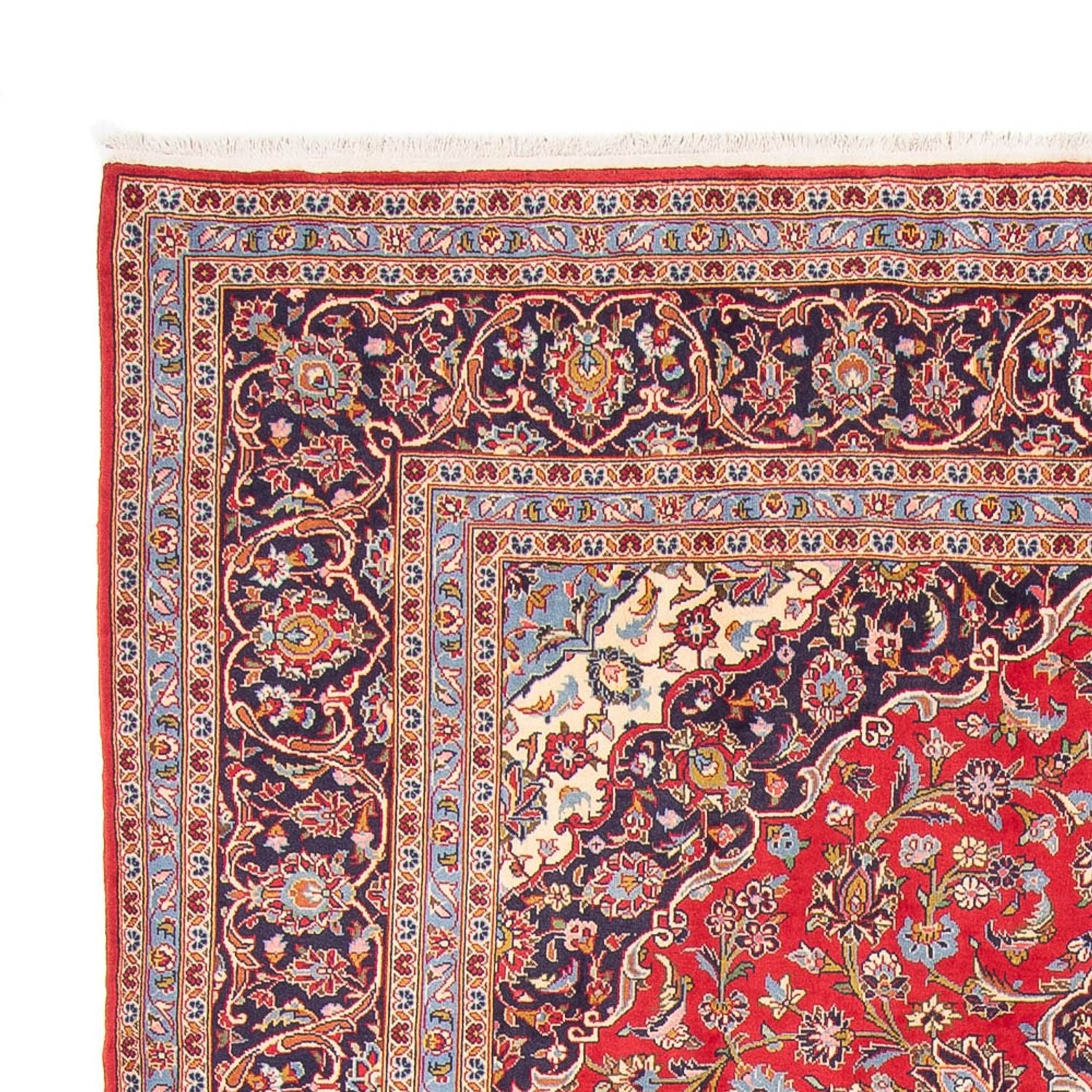 Tapis persan - Keshan - 350 x 250 cm - rouge