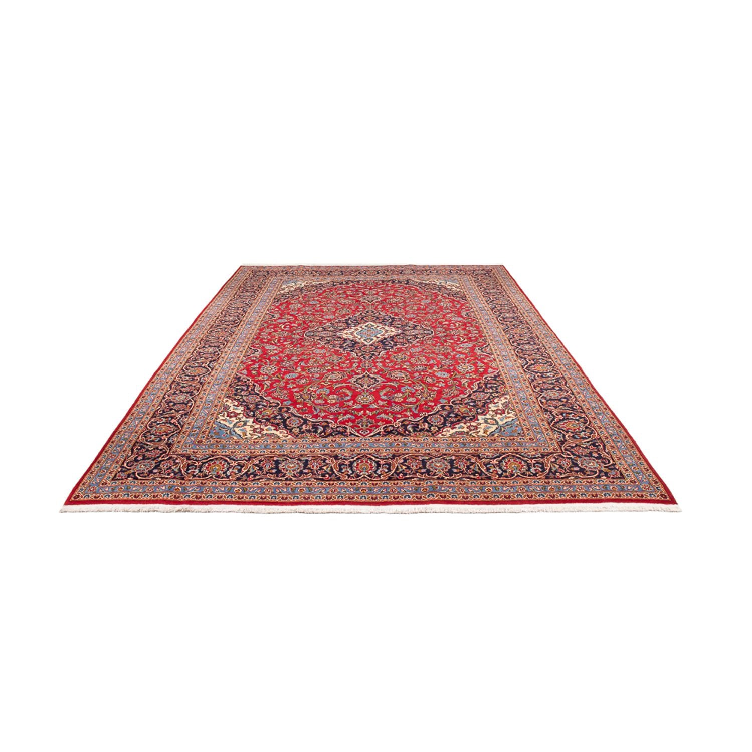 Tapis persan - Keshan - 350 x 250 cm - rouge