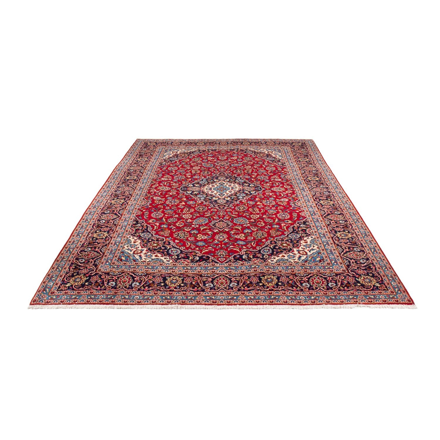 Tapis persan - Keshan - 350 x 250 cm - rouge