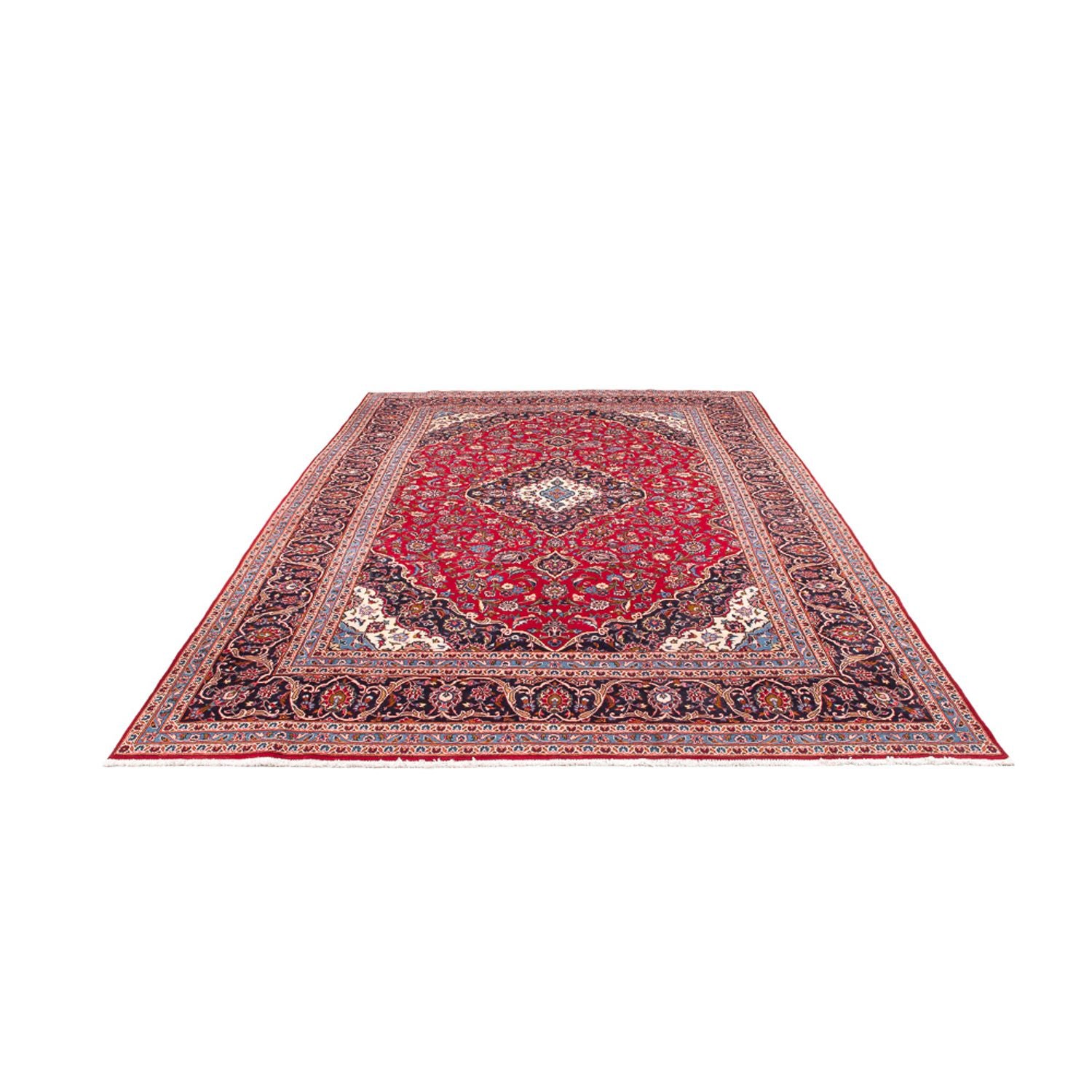 Tapis persan - Keshan - 359 x 244 cm - rouge