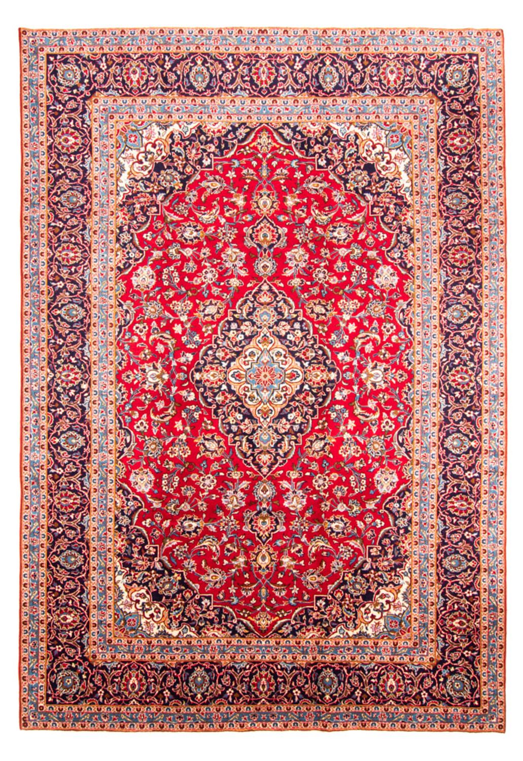 Tapis persan - Keshan - 358 x 245 cm - rouge