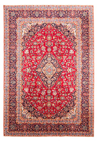 Tapis persan - Keshan - 358 x 245 cm - rouge