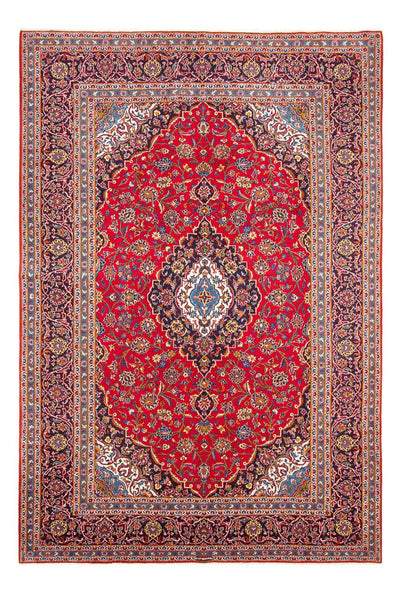 Tapis de Kashan Tapis 250x353cm - Tapis persan - rouge
