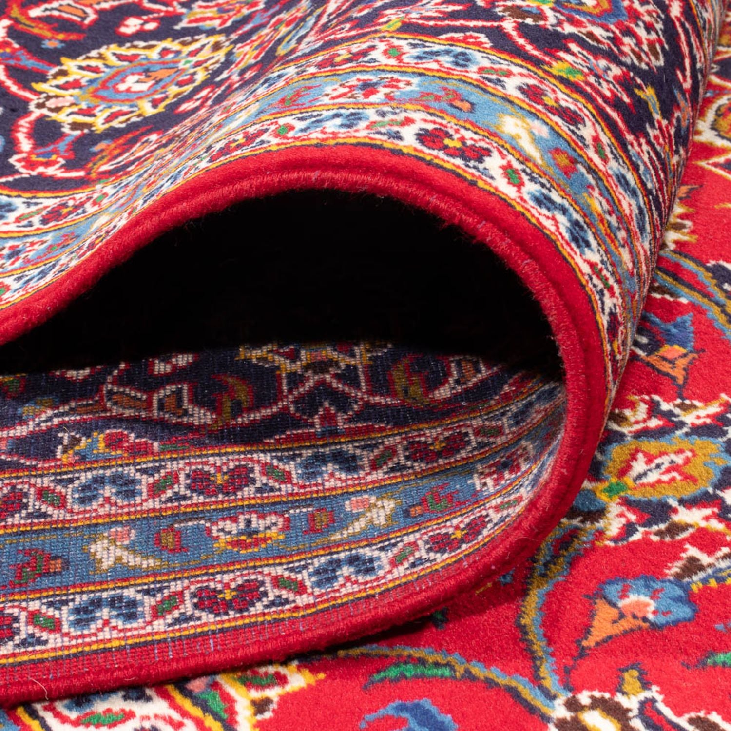 Tapis persan - Keshan - 353 x 250 cm - rouge