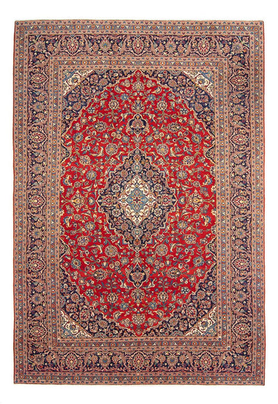 Tapis de Kashan Tapis 250x353cm - Tapis persan - rouge