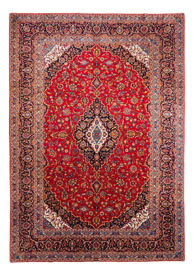 Tapis persan - Keshan - 346 x 257 cm - rouge