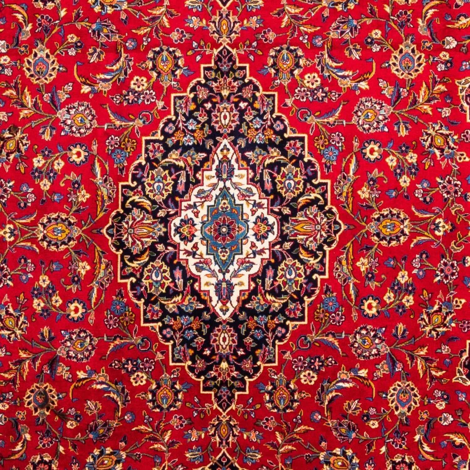 Tapis persan - Keshan - 346 x 257 cm - rouge
