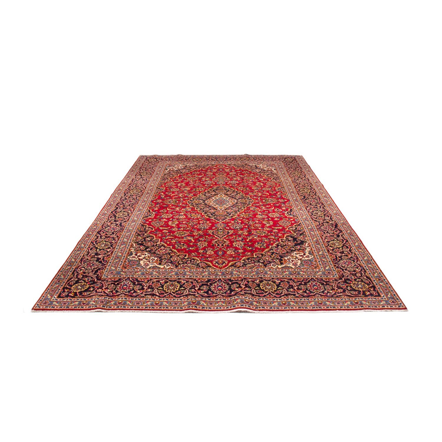 Tapis persan - Keshan - 365 x 244 cm - rouge