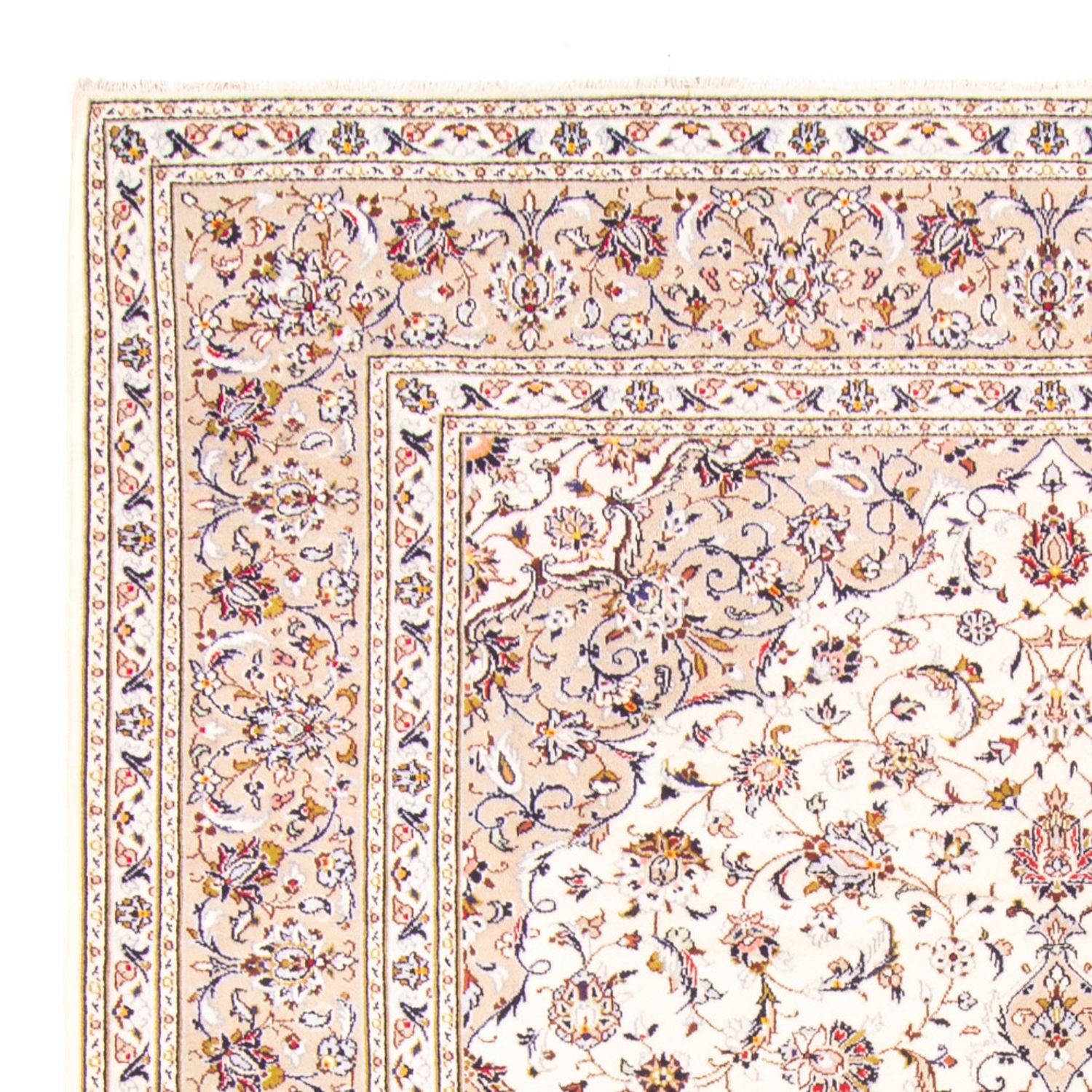 Tapis persan - Keshan - 356 x 251 cm - crème