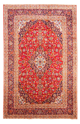 Tapis persan - Keshan - 374 x 240 cm - rouge