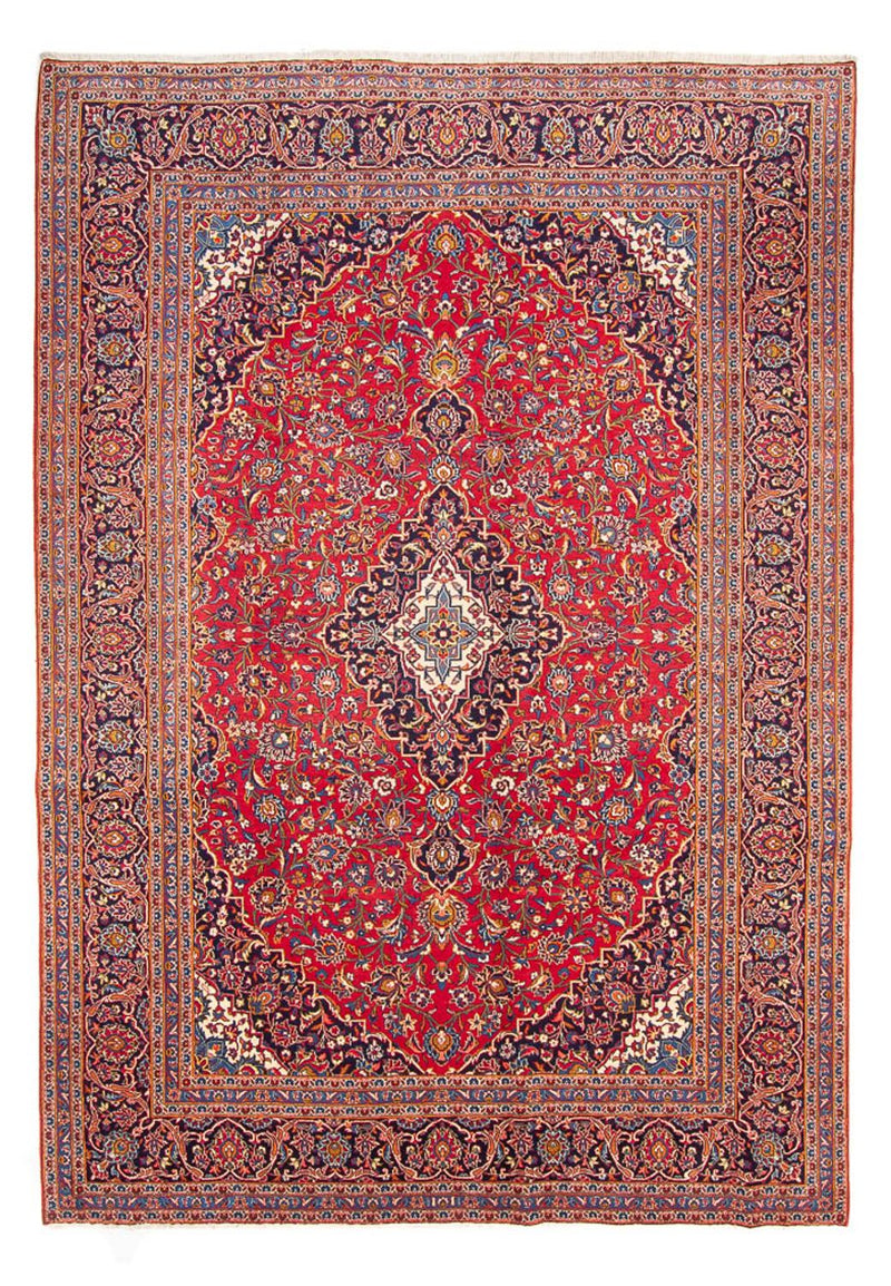 Tapis persan - Keshan - 356 x 256 cm - rouge