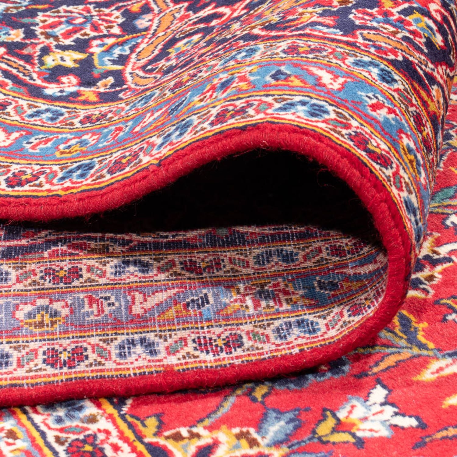 Tapis persan - Keshan - 356 x 256 cm - rouge