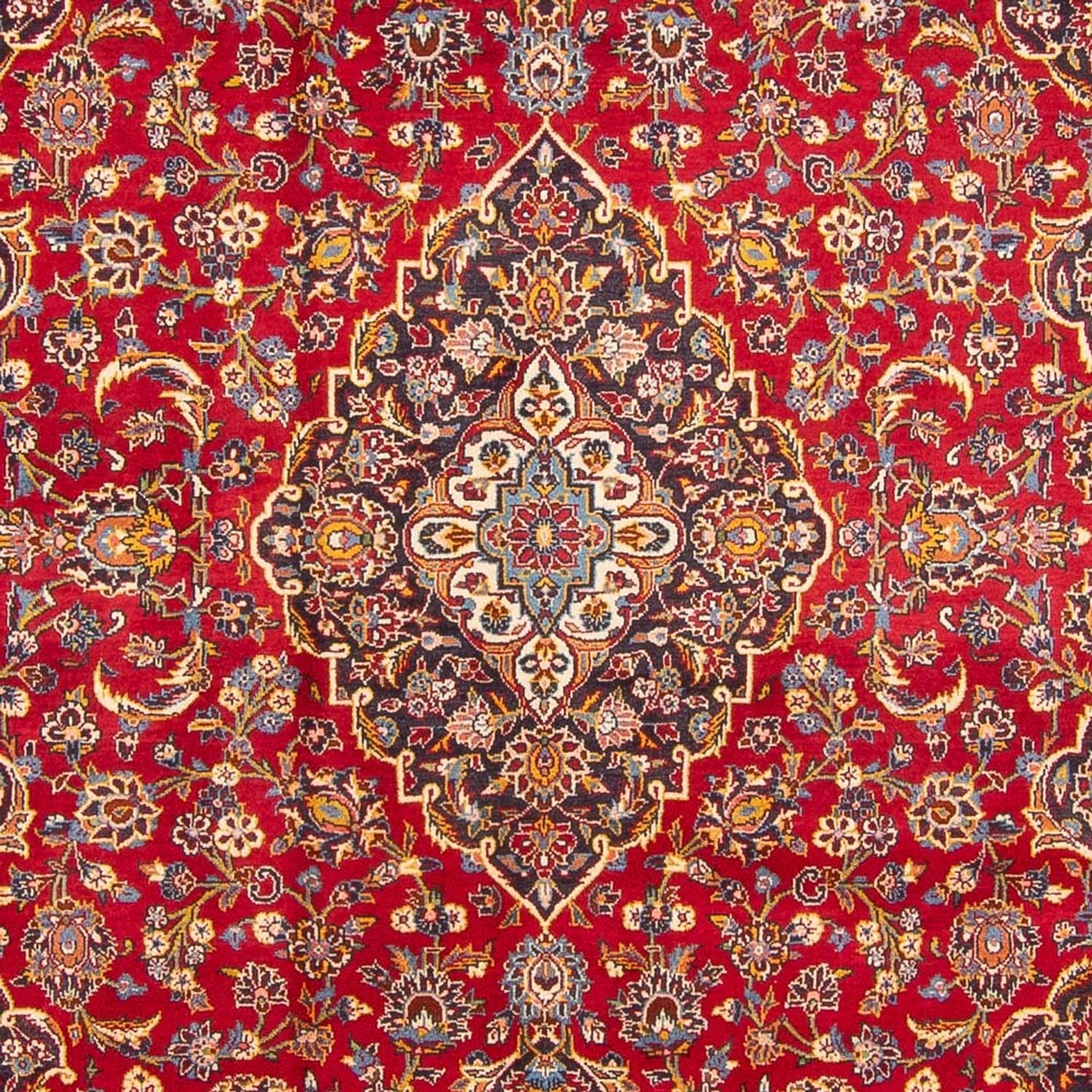 Tapis persan - Keshan - 366 x 250 cm - rouge