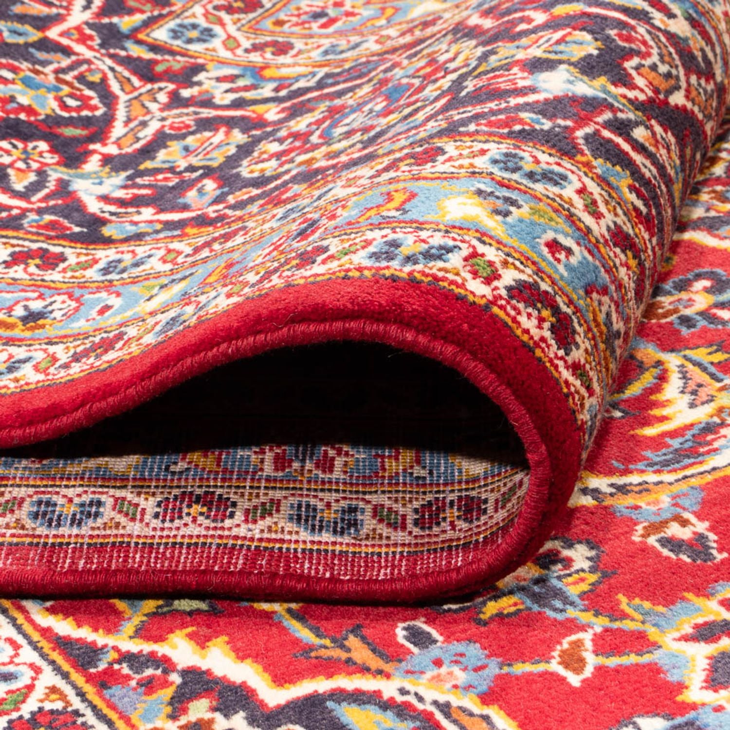 Tapis persan - Keshan - 366 x 250 cm - rouge