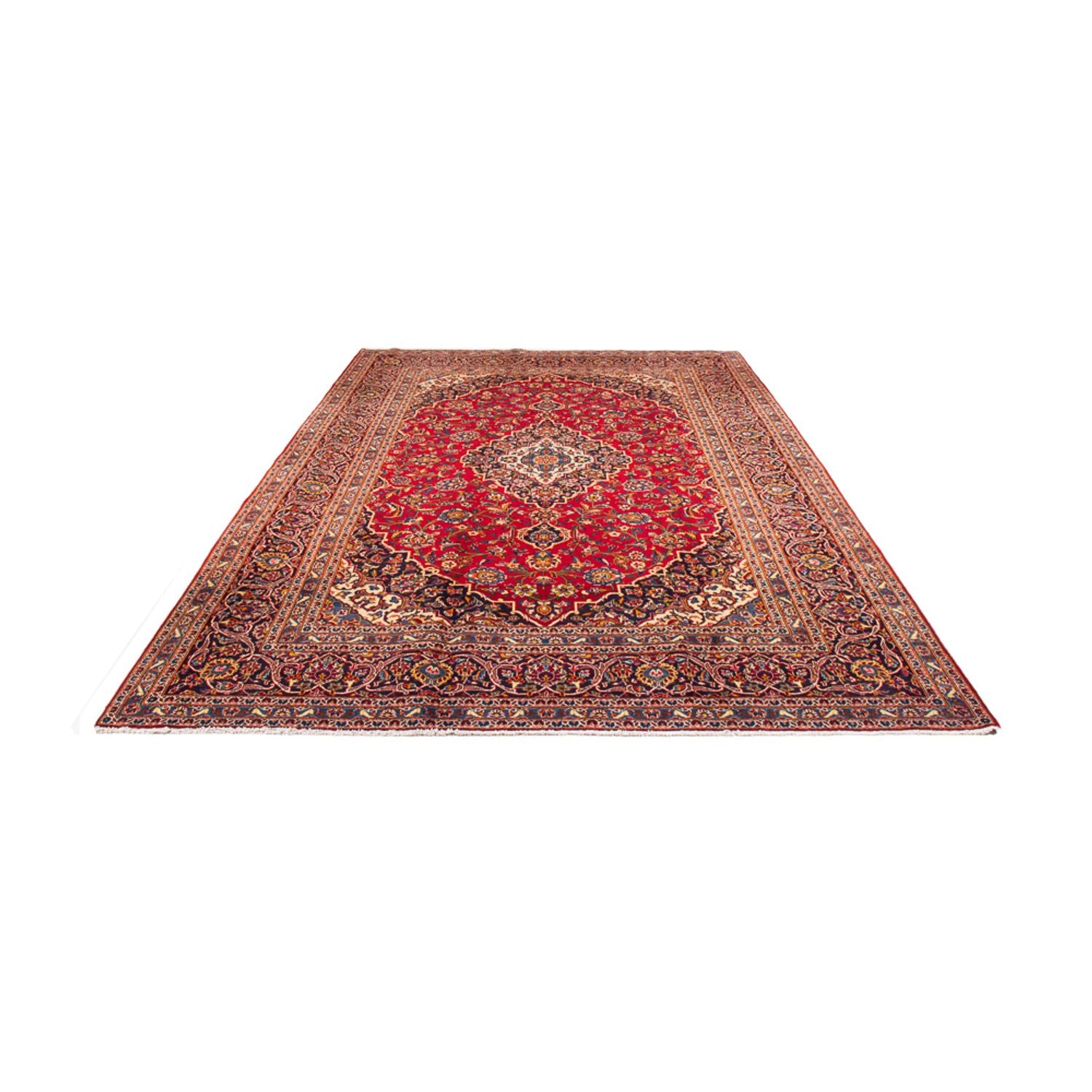 Tapis persan - Keshan - 372 x 248 cm - rouge
