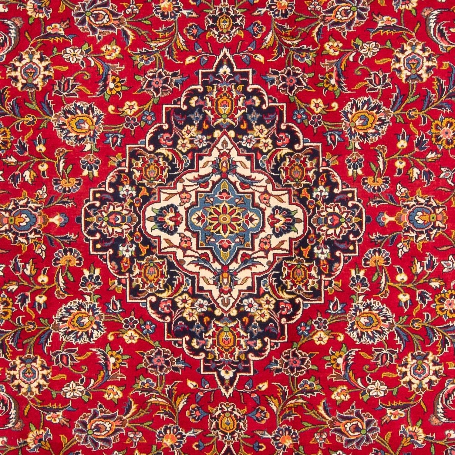 Tapis persan - Keshan - 350 x 264 cm - rouge