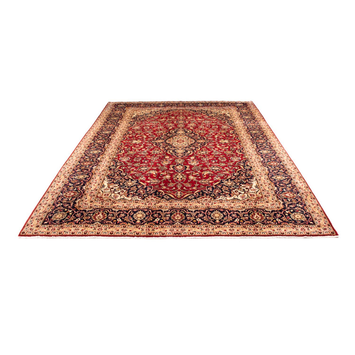 Tapis persan - Keshan - 367 x 252 cm - rouge