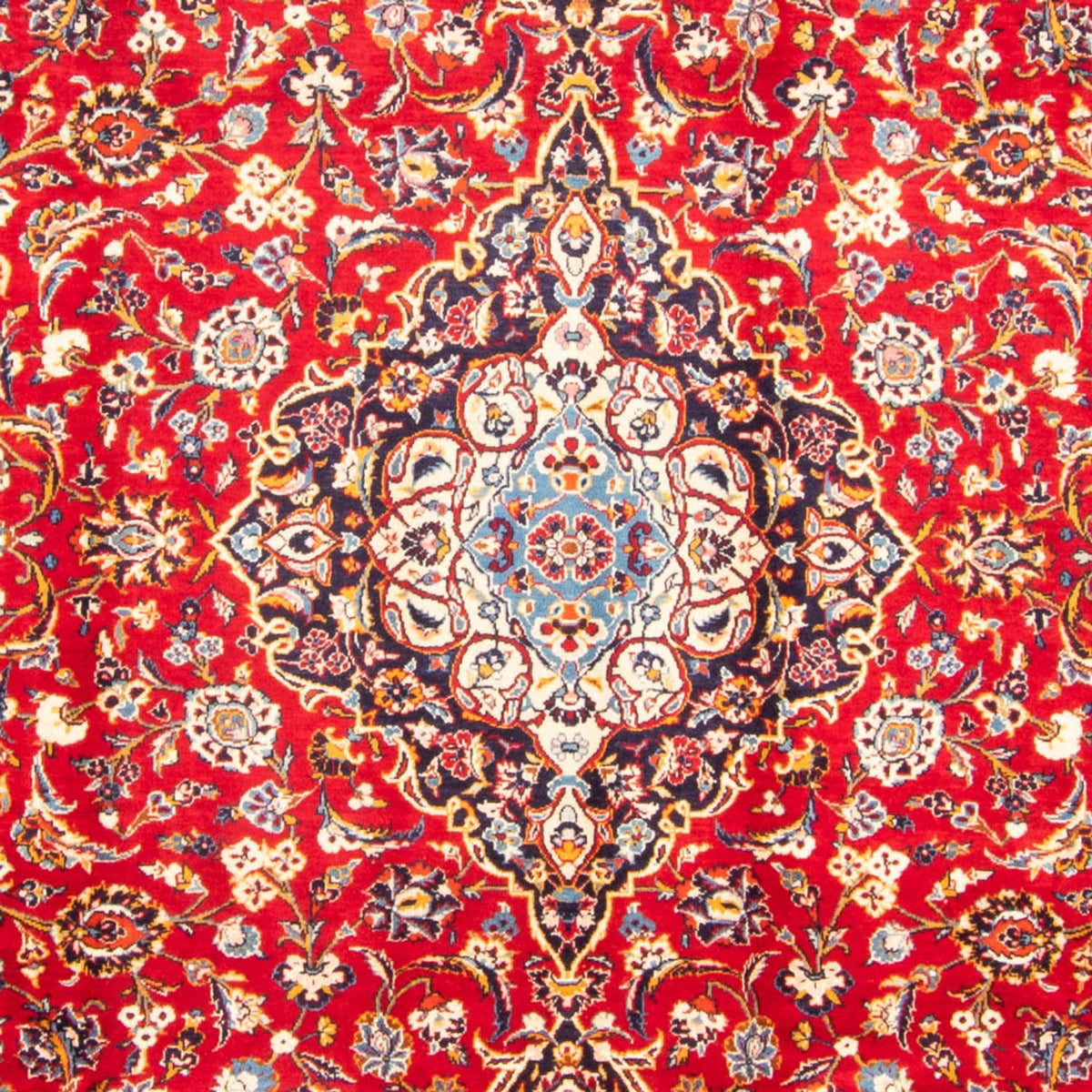 Tapis persan - Keshan - 359 x 260 cm - rouge
