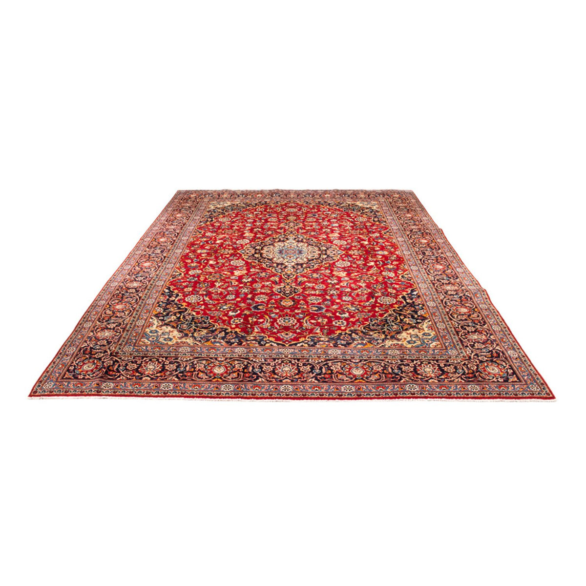 Tapis persan - Keshan - 359 x 260 cm - rouge