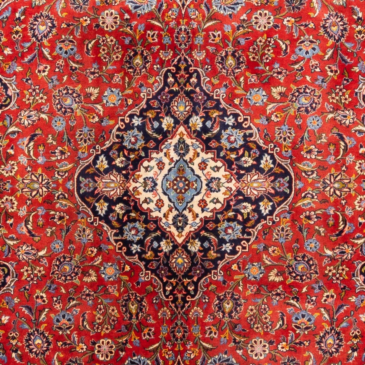 Tapis persan - Keshan - 380 x 248 cm - rouge