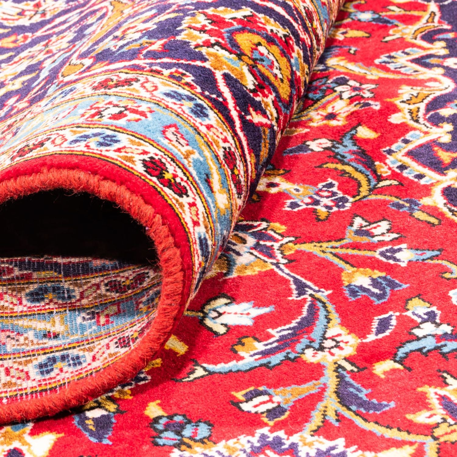 Tapis persan - Keshan - 380 x 248 cm - rouge